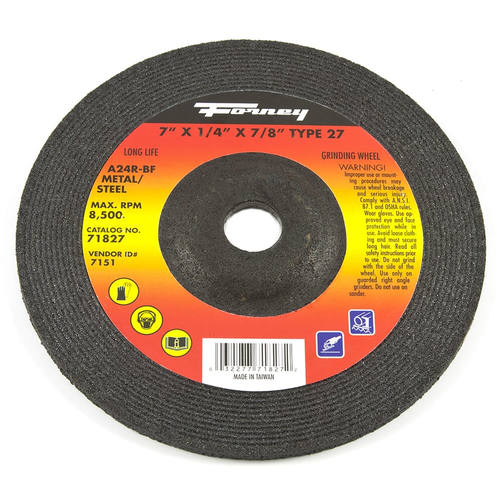 71827 Grinding Wheel, Metal, Type